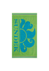 SUNDEK Asciugamano SUNDEK da BAMBINI - FLUO GREEN 13