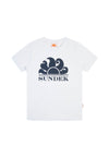 SUNDEK T-shirt SUNDEK da BAMBINO - WHITE 07