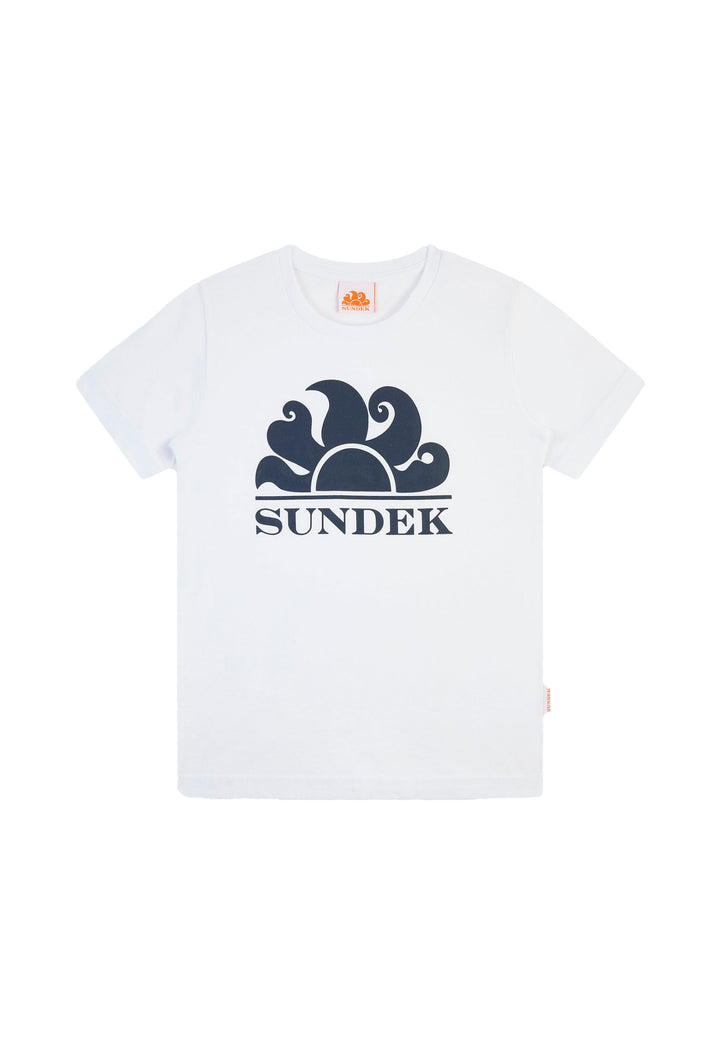 SUNDEK T-shirt SUNDEK da BAMBINO - WHITE 07