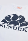 SUNDEK T-shirt SUNDEK da BAMBINO - WHITE 07