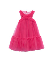 Abito bambina fucsia Abel & Lula