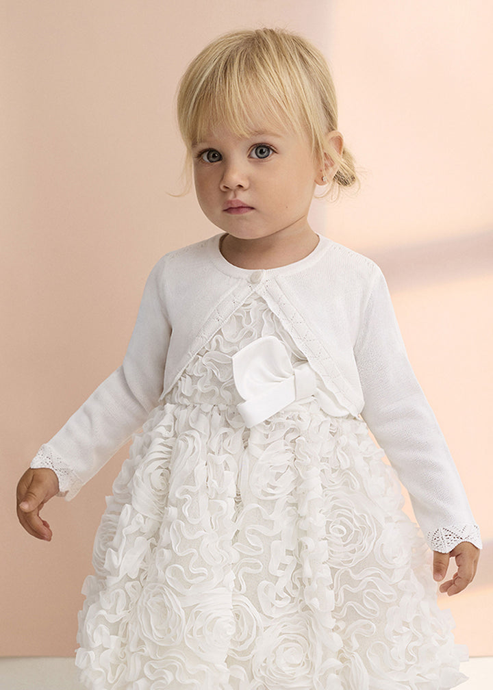 ABEL E LULA Cardigan ABEL E LULA da BAMBINA - Panna