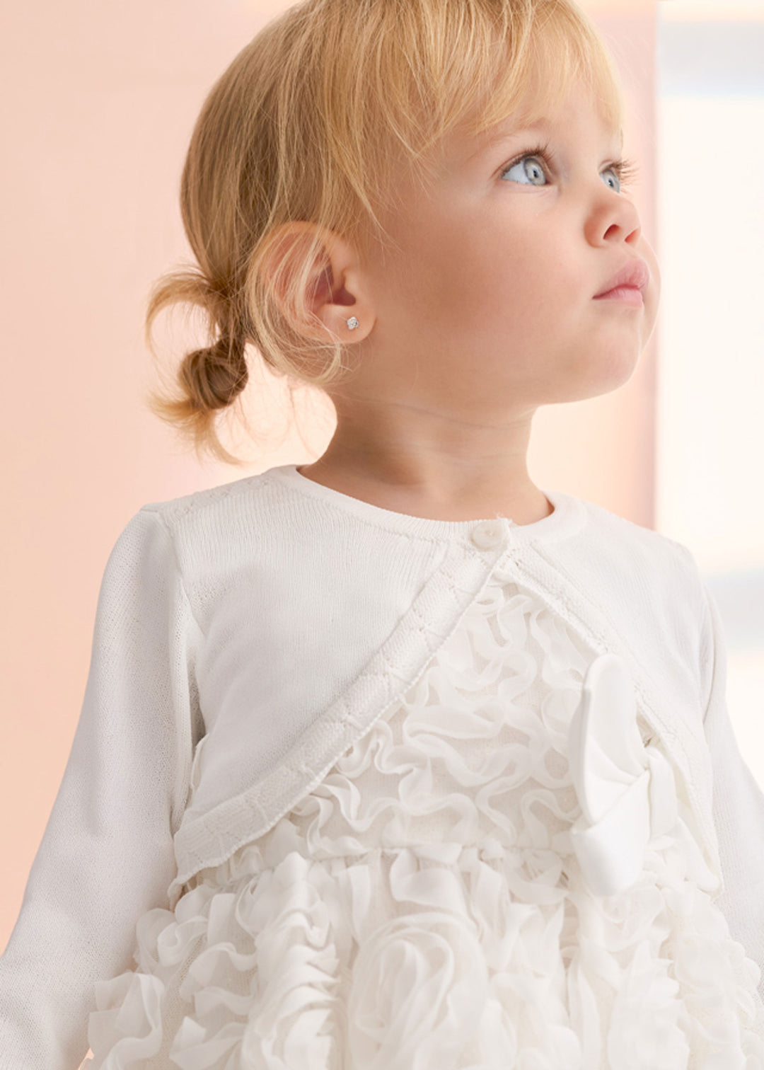 ABEL E LULA Cardigan ABEL E LULA da BAMBINA - Panna
