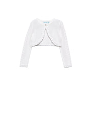 Cardigan bambina panna Abel & Lula – 5304