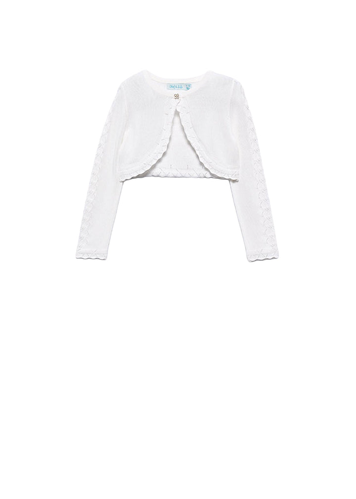 ABEL E LULA Cardigan ABEL E LULA da BAMBINA - Panna