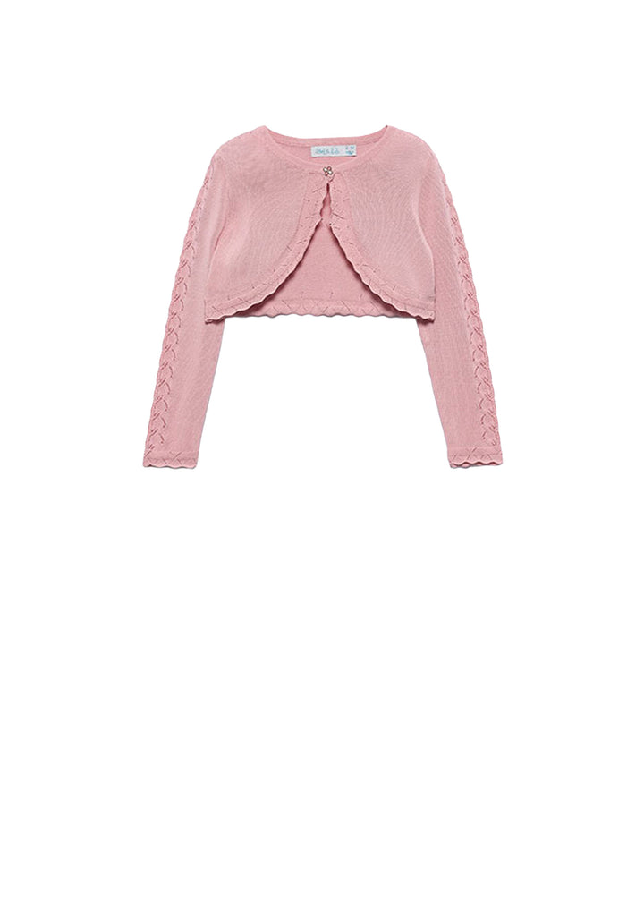 ABEL E LULA Cardigan ABEL E LULA da BAMBINA - Rosa