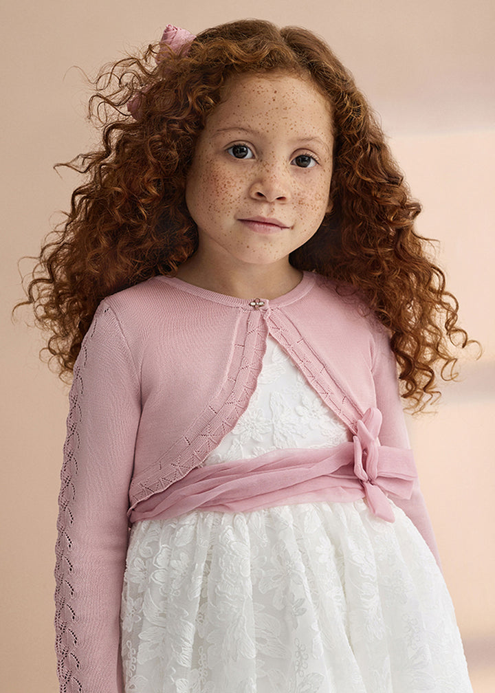 ABEL E LULA Cardigan ABEL E LULA da BAMBINA - Rosa