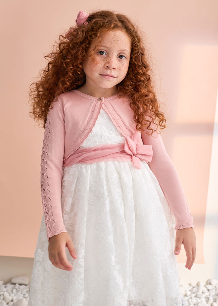 ABEL E LULA Cardigan ABEL E LULA da BAMBINA - Rosa