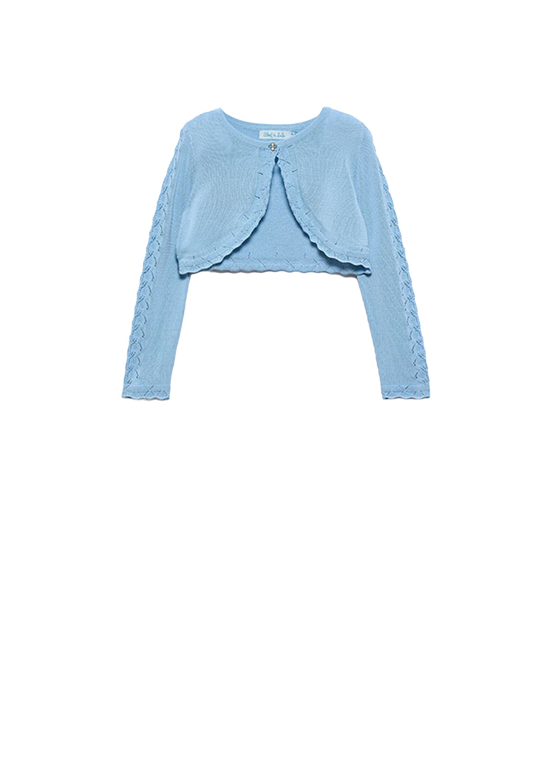 ABEL E LULA Cardigan ABEL E LULA da BAMBINA - Celeste