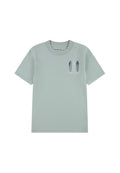 T-shirt ABERCROMBIE da BAMBINO - SILT GREEN