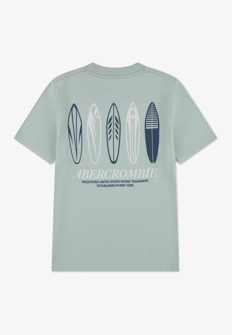 ABERCROMBIE T-shirt ABERCROMBIE da BAMBINO - SILT GREEN