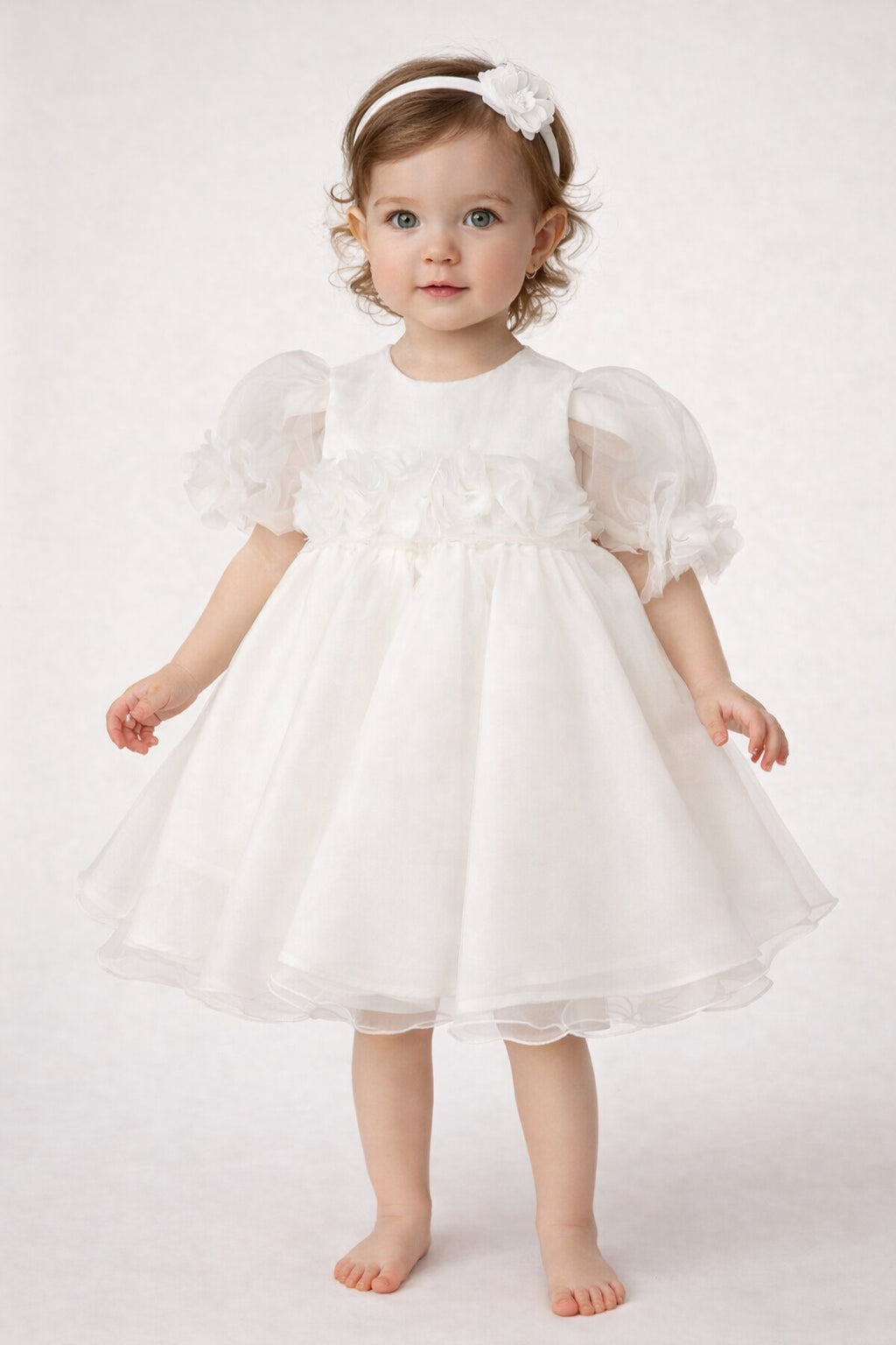 ALLEGRA Abito ALLEGRA da BAMBINA - Bianco