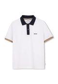 Polo BOSS da BAMBINO - Bianco
