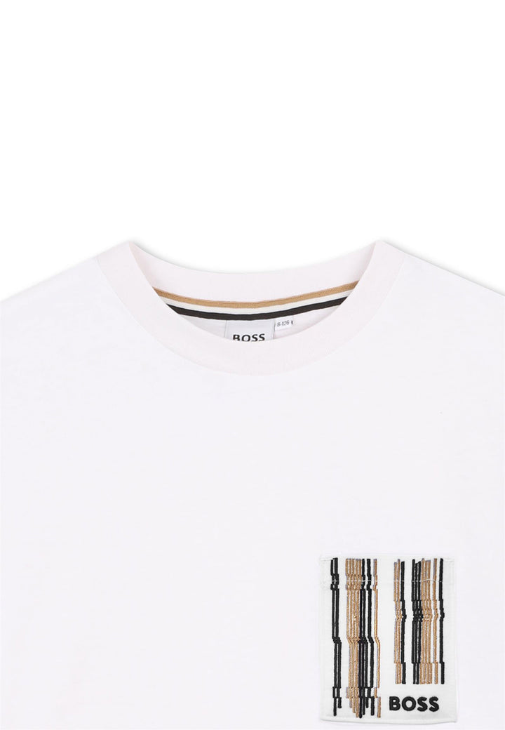 BOSS T-shirt BOSS da BAMBINO - Bianco