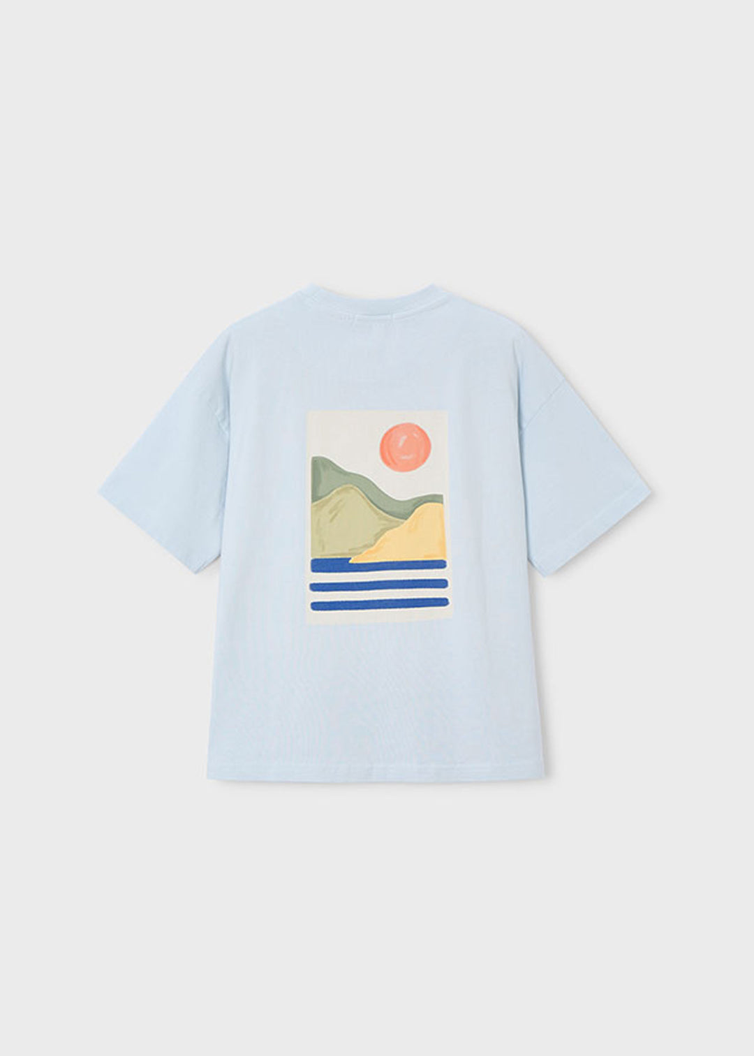 BOSTON T-shirt BOSTON da BAMBINO - Celeste