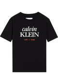 T-shirt CALVIN KLEIN JEANS da BAMBINO - Black