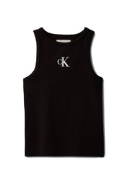 Top bambina nero Calvin Klein Jeans – 26SMCKLVCKSJB10G