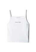 Top CALVIN KLEIN JEANS da BAMBINA - Bright White