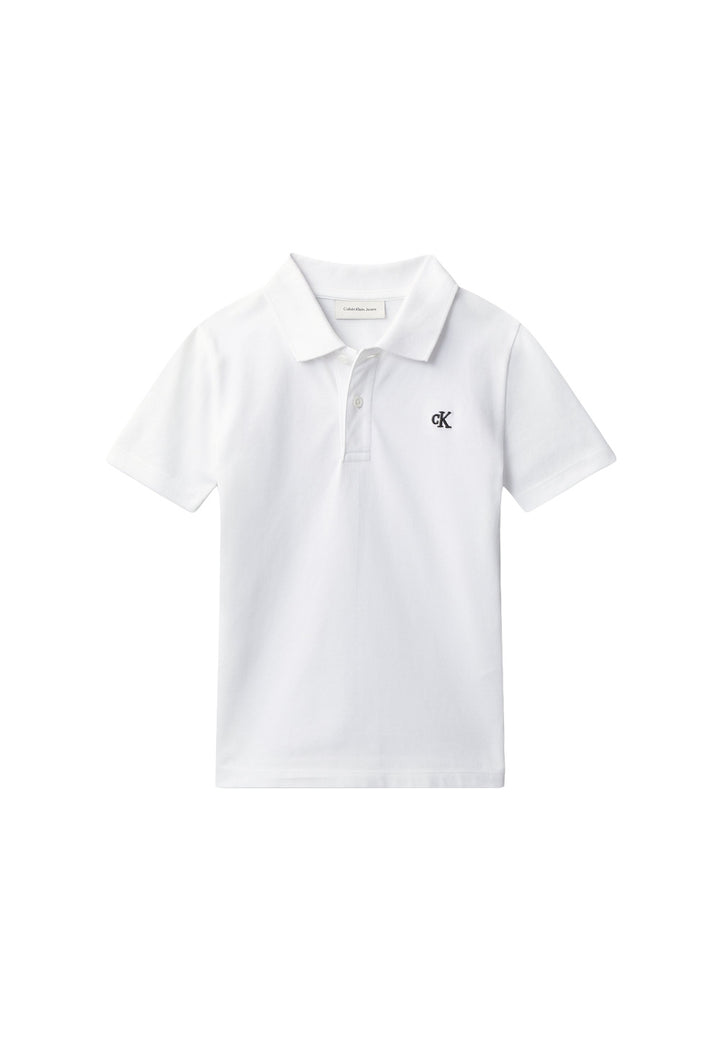 CALVIN KLEIN JEANS Polo CALVIN KLEIN JEANS da BAMBINO - WHITE