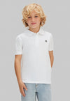 CALVIN KLEIN JEANS Polo CALVIN KLEIN JEANS da BAMBINO - WHITE