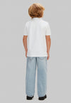 CALVIN KLEIN JEANS Polo CALVIN KLEIN JEANS da BAMBINO - WHITE