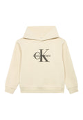 Felpa CALVIN KLEIN JEANS da BAMBINO - Whitecap Gray