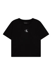 T-shirt bambina ck black Calvin Klein Jeans – IG0IG02136