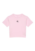 T-shirt CALVIN KLEIN JEANS da BAMBINA - Pearly Pink