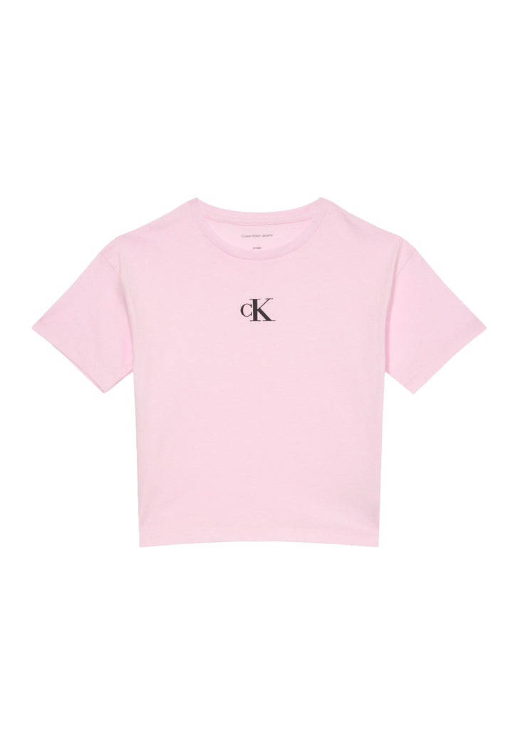 CALVIN KLEIN JEANS T-shirt CALVIN KLEIN JEANS da BAMBINA - Pearly Pink