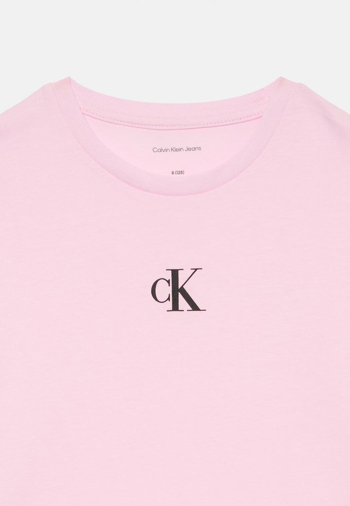 CALVIN KLEIN JEANS T-shirt CALVIN KLEIN JEANS da BAMBINA - Pearly Pink