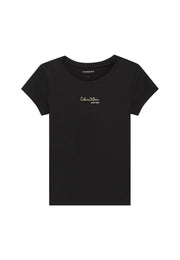 T-shirt bambina ck black Calvin Klein Jeans – IG0IG03061