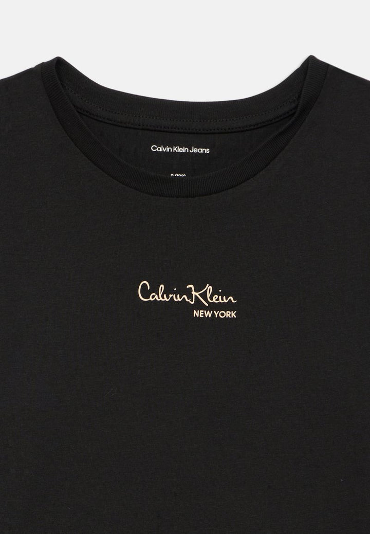 CALVIN KLEIN JEANS T-shirt CALVIN KLEIN JEANS da BAMBINA - Ck Black