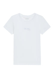 T-shirt bambina bright white Calvin Klein Jeans
