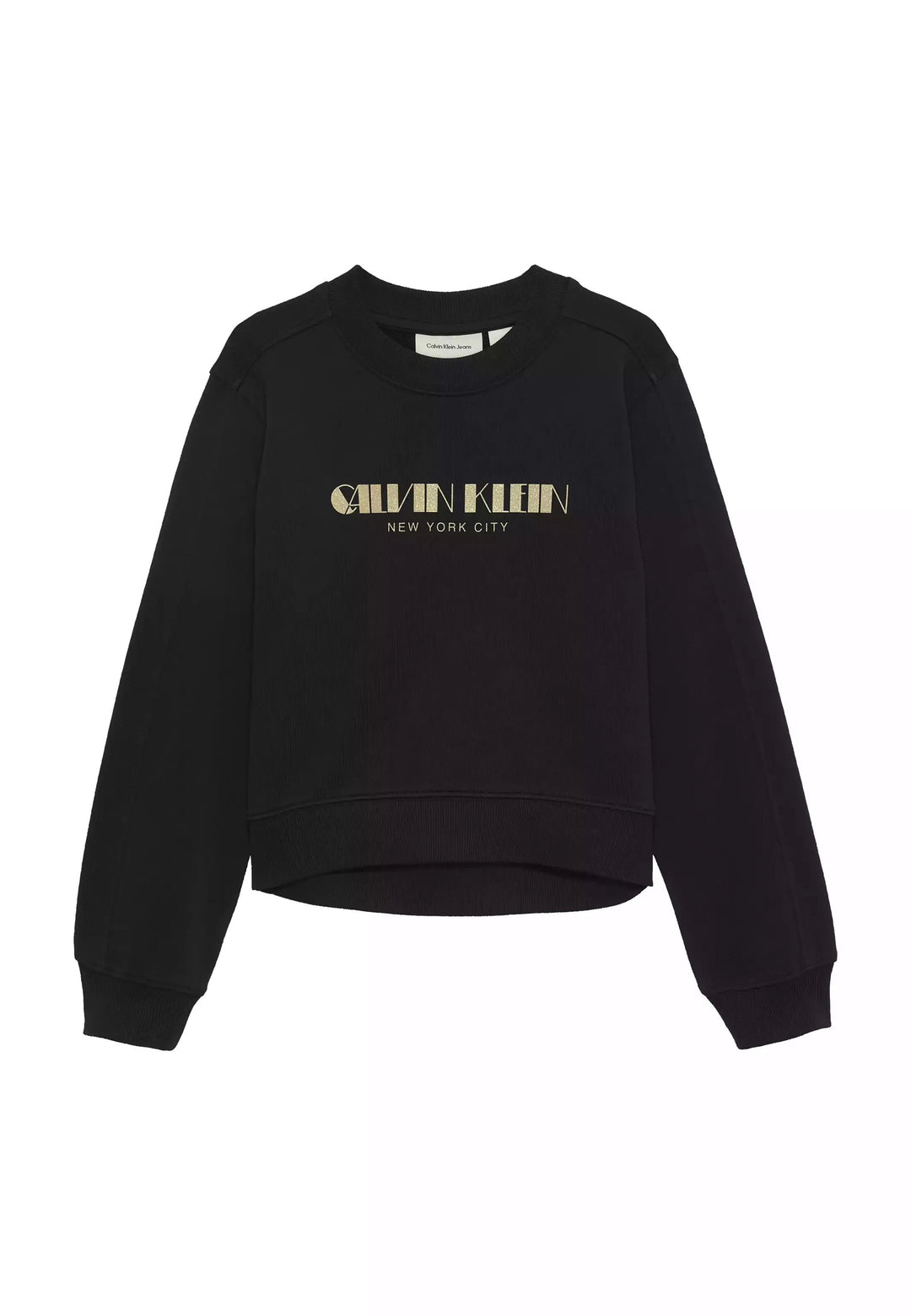CALVIN KLEIN JEANS Felpa CALVIN KLEIN JEANS da BAMBINA - Ck Black