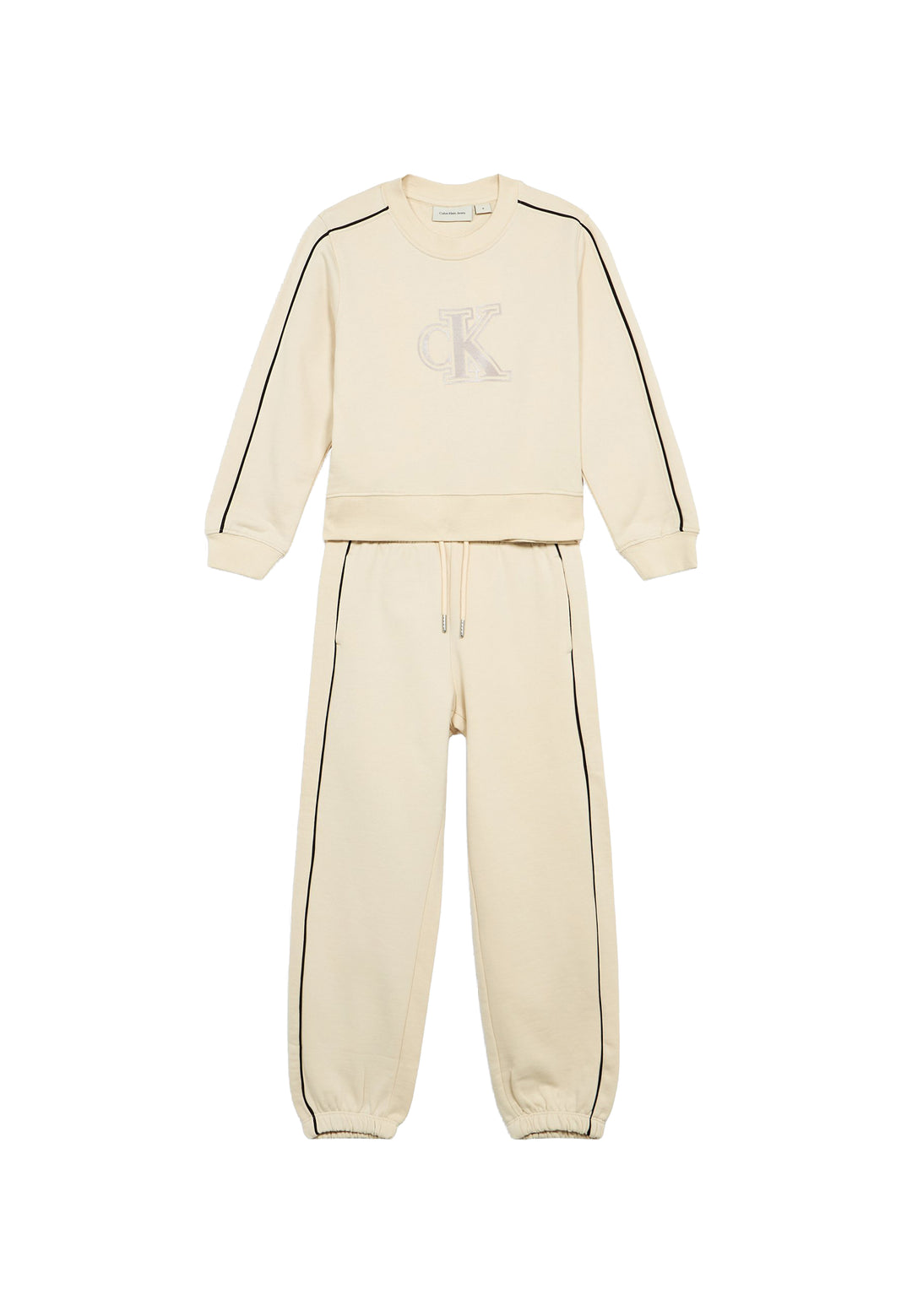 CALVIN KLEIN JEANS Completo CALVIN KLEIN JEANS da BAMBINA - Whitecap Gray