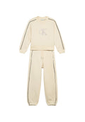 Completo CALVIN KLEIN JEANS da BAMBINA - Whitecap Gray