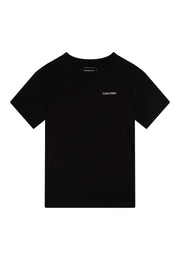 T-shirt bambini nera CK Calvin Klein Jeans