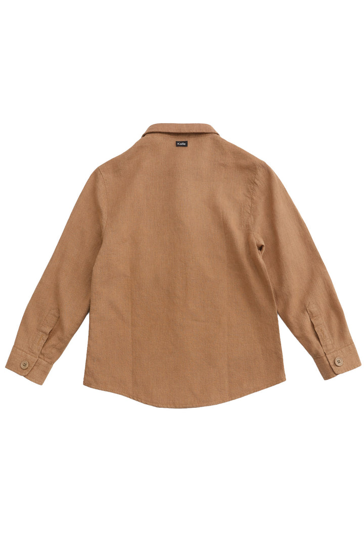 DANIELE ALESSANDRINI Camicia DANIELE ALESSANDRINI da BAMBINO - Camel