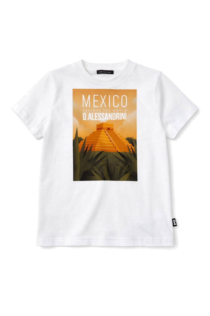 DANIELE ALESSANDRINI T-shirt DANIELE ALESSANDRINI da BAMBINO - OFF-WHITE