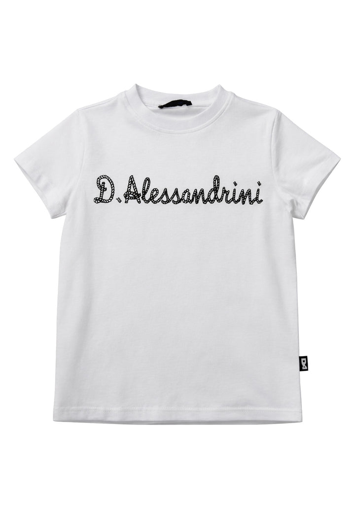DANIELE ALESSANDRINI T-shirt DANIELE ALESSANDRINI da BAMBINO - WHITE