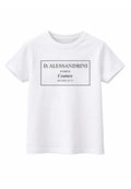 T-shirt DANIELE ALESSANDRINI da BAMBINO - WHITE