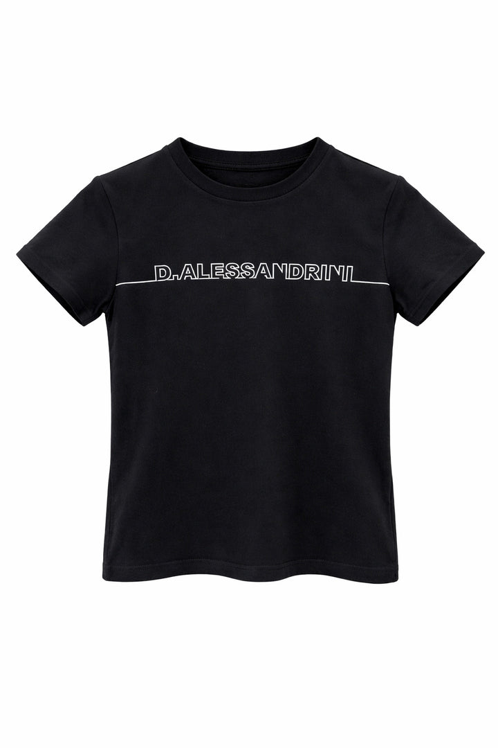 DANIELE ALESSANDRINI T-shirt DANIELE ALESSANDRINI da BAMBINO - Black