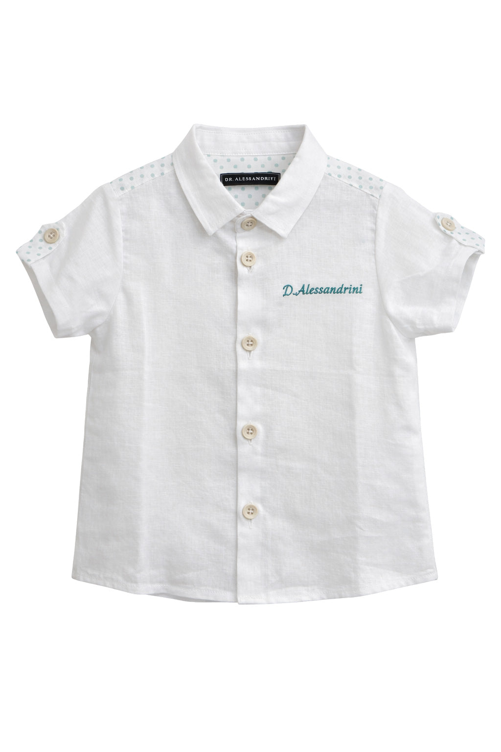 DANIELE ALESSANDRINI Camicia DANIELE ALESSANDRINI da BAMBINO - WHITE