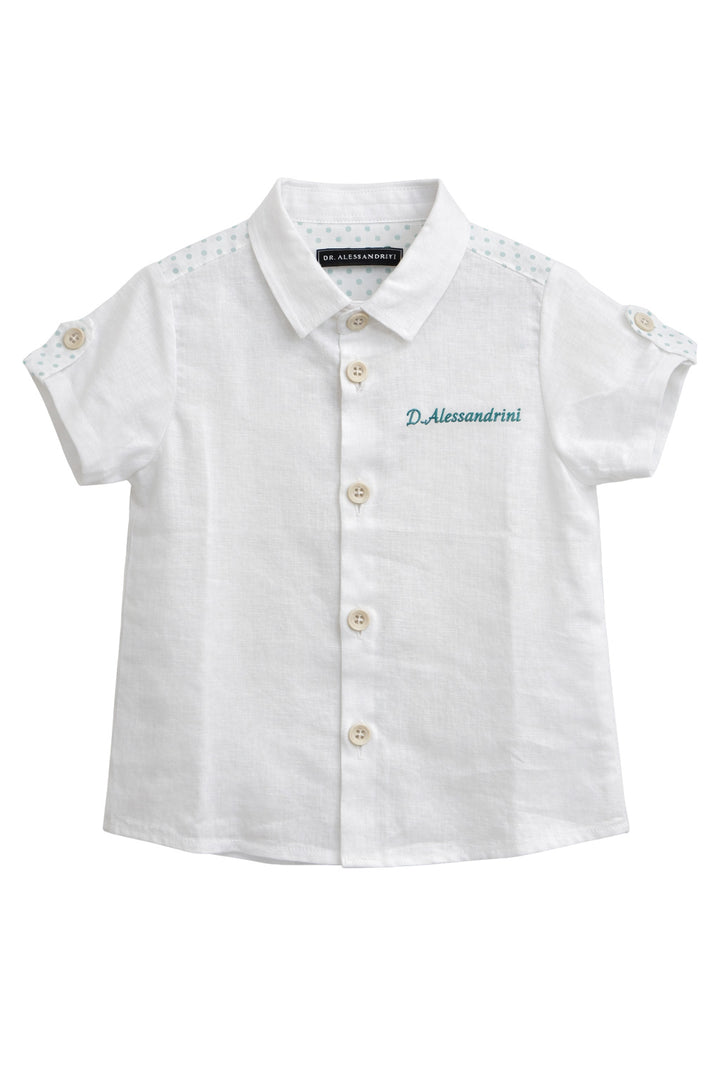 DANIELE ALESSANDRINI Camicia DANIELE ALESSANDRINI da BAMBINO - WHITE