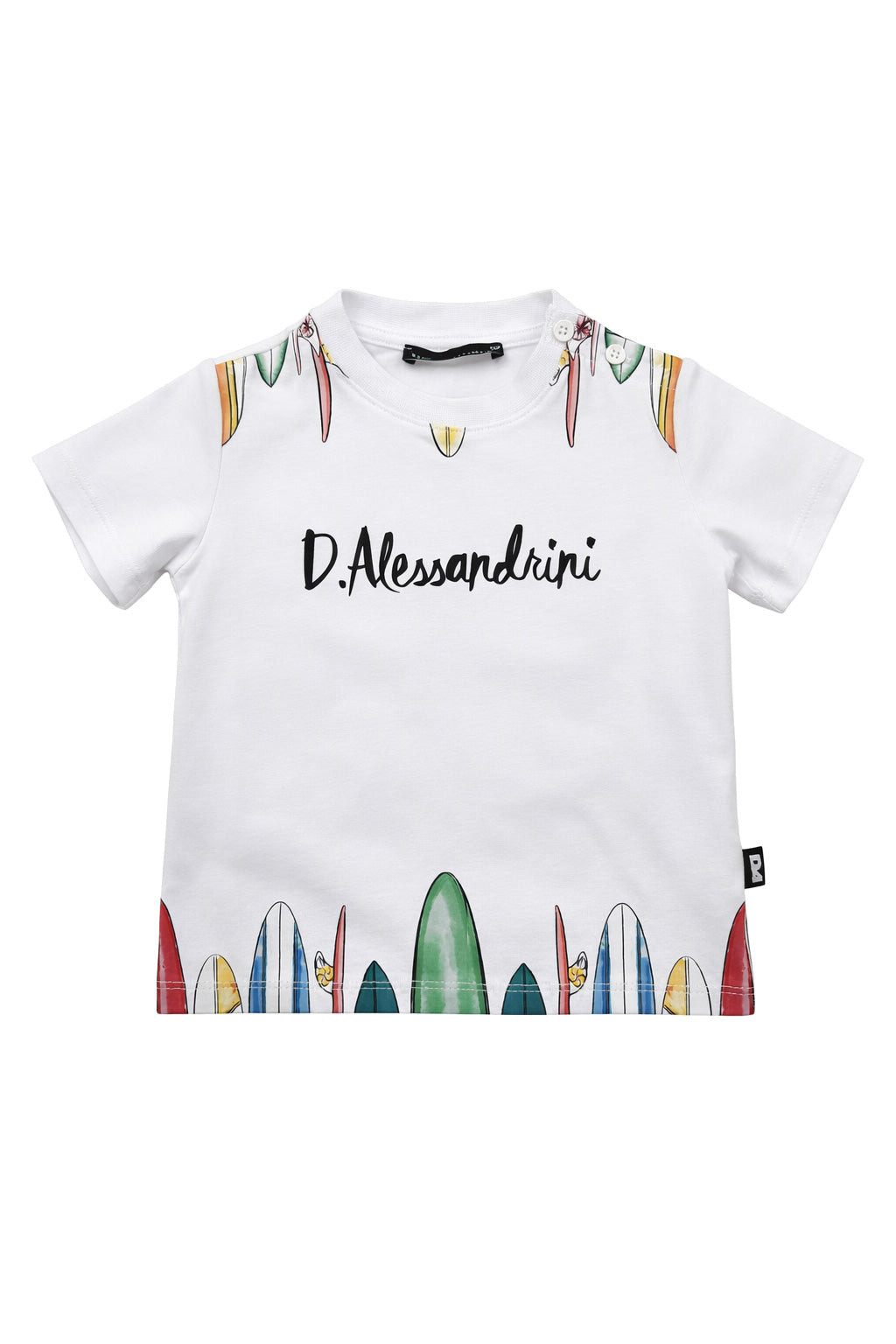 DANIELE ALESSANDRINI T-shirt DANIELE ALESSANDRINI da BAMBINO - WHITE