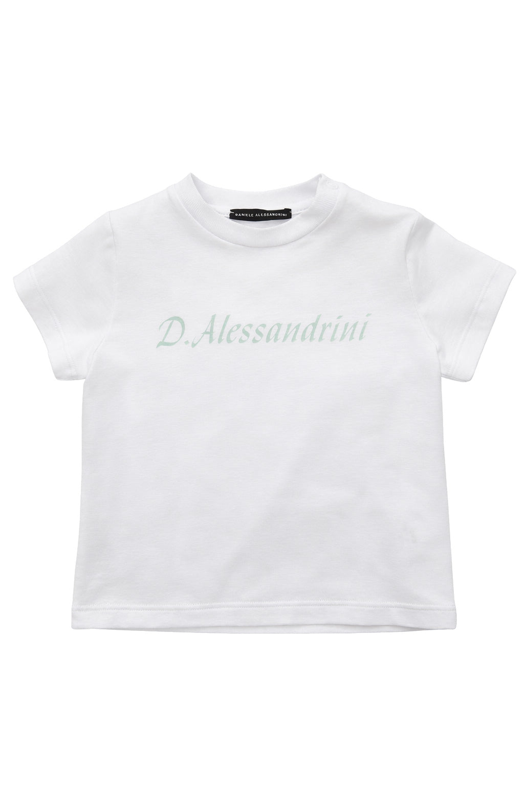 DANIELE ALESSANDRINI T-shirt DANIELE ALESSANDRINI da BAMBINO - WHITE/ACQUA