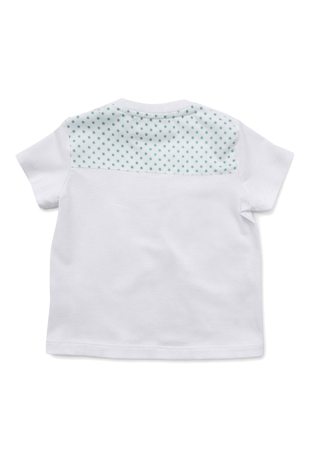 DANIELE ALESSANDRINI T-shirt DANIELE ALESSANDRINI da BAMBINO - WHITE/ACQUA