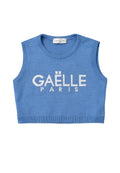 Maglia GAELLE PARIS da BAMBINA - Sky