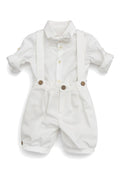 Salopette GASTONE da BAMBINO - Bianco