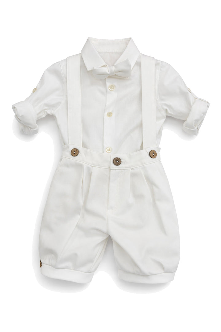 GASTONE Salopette GASTONE da BAMBINO - Bianco